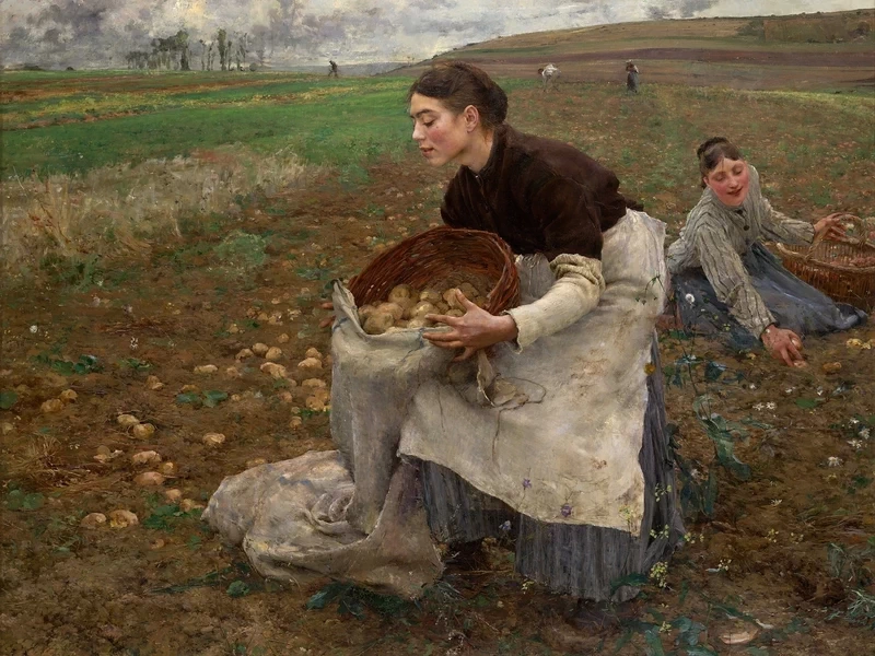 1848-Jules Bastien-Lepage - Ottobre - National Gallery of Victoria